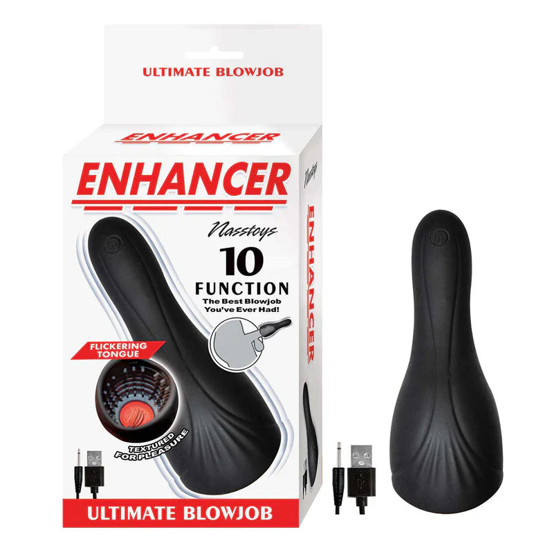Enhancer Ultimate Blow Job Masturbator Black
