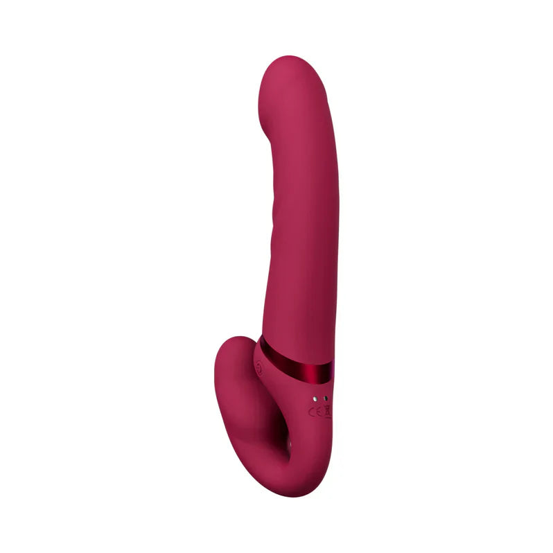 Lovense Lapis Vibrating Strapless Strap On - Pink