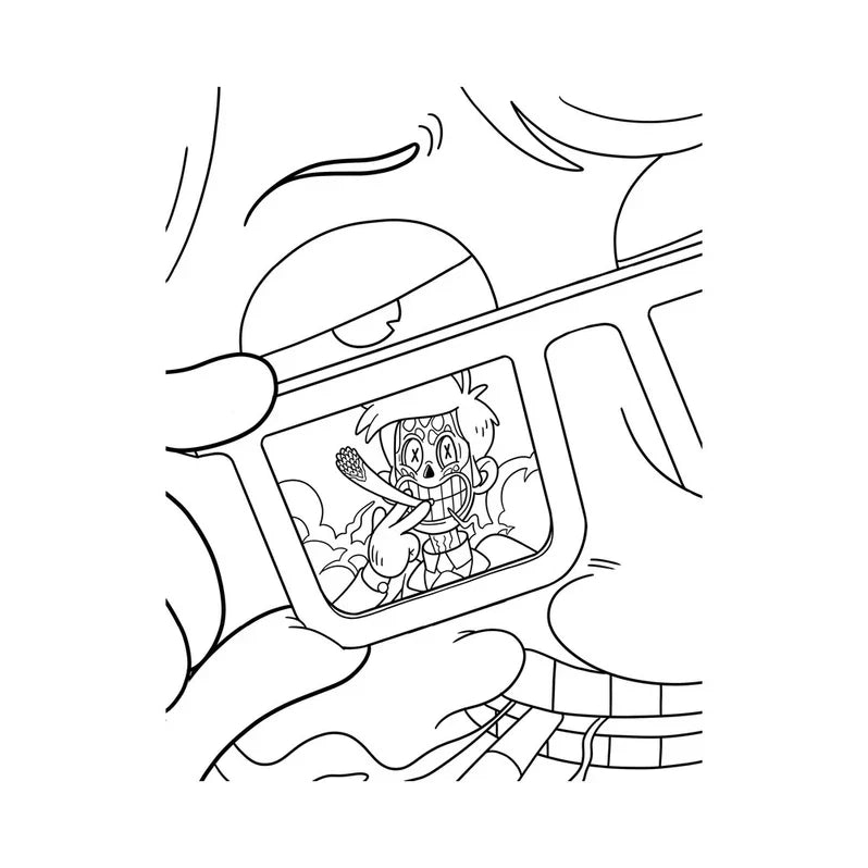 Killer Buds Parody Adult Coloring Book